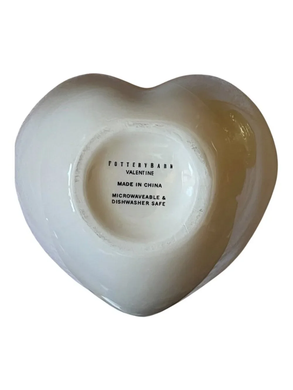 Pottery Barn Valentine Bowl 